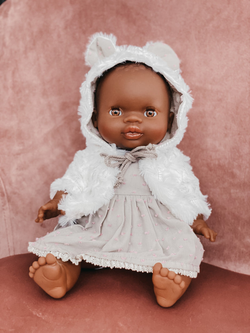 Poupée Paola avec Robe & cardigan, collection originale Paola Reina - Ruby