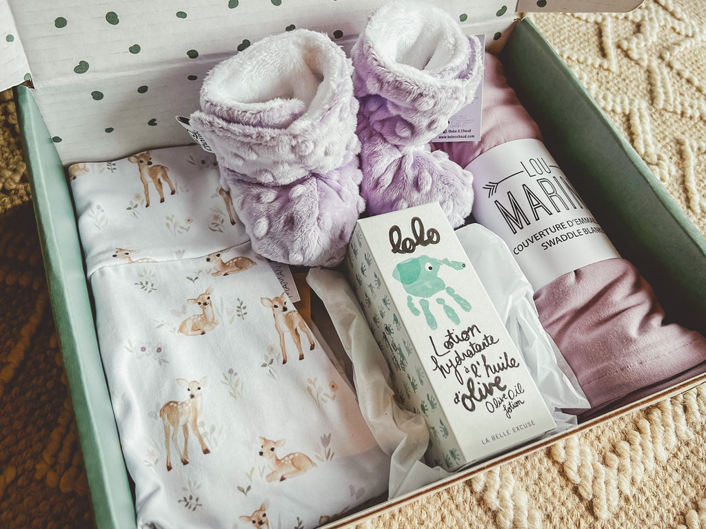 Boite-naissance 15 - Faons & Lilas