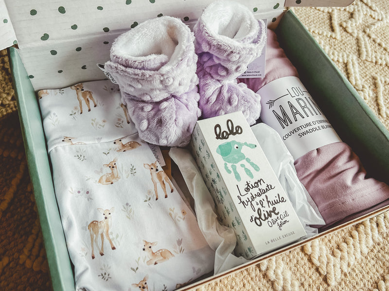 Boite-naissance 15 - Faons & Lilas