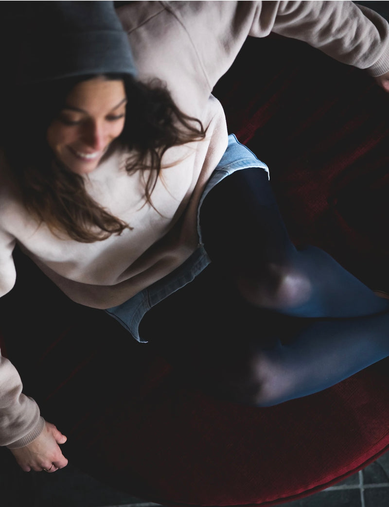 Collants Miss Lala - Albertina, Marine