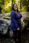 Leggings Carole - Merlot, satiné