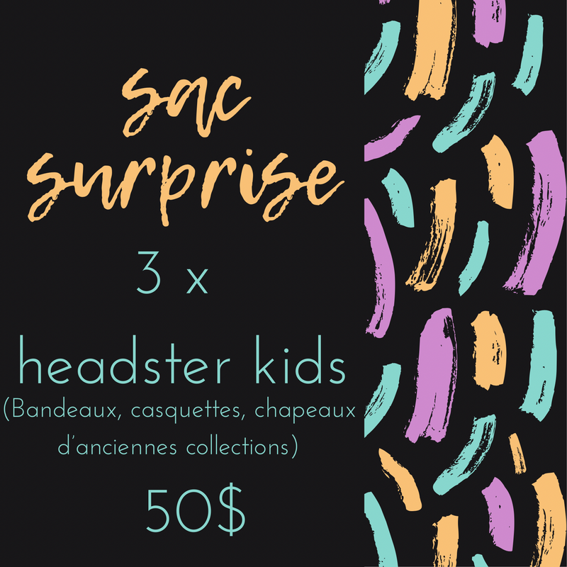 Colis Surprise - HEADSTER KIDS ENFANTS - VENTE FINALE